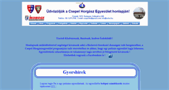 Desktop Screenshot of cshe.hu